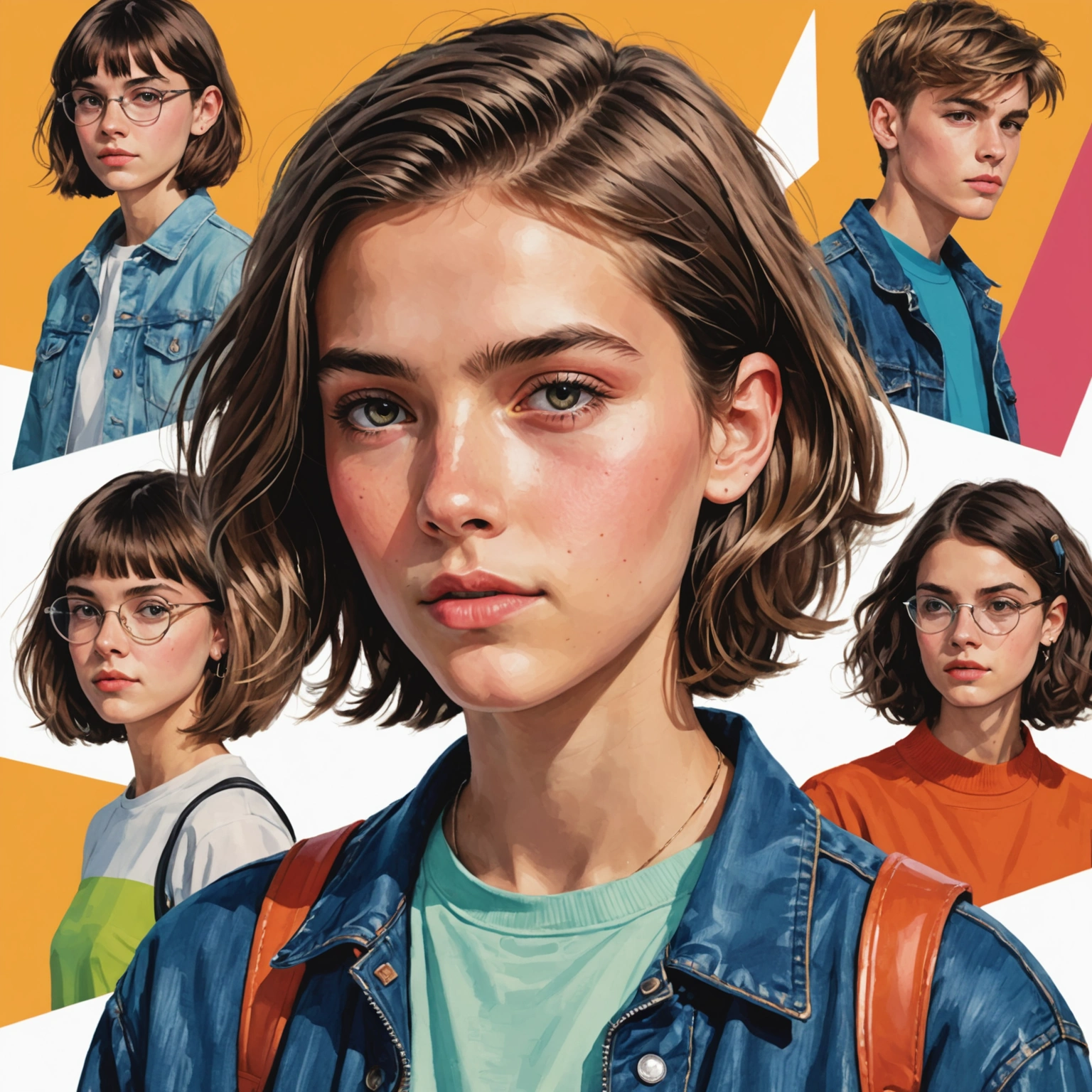 Модные стрижки для подростков: Тренды стрижек для подростков 13-16 лет в 2025 году