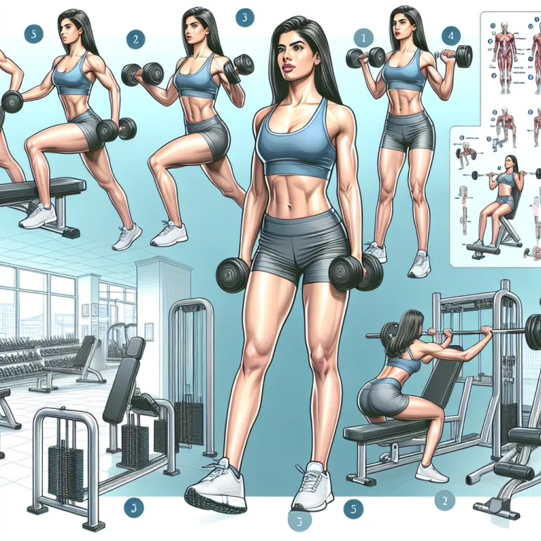 Как накачать мышцы девушке: Полное руководство
