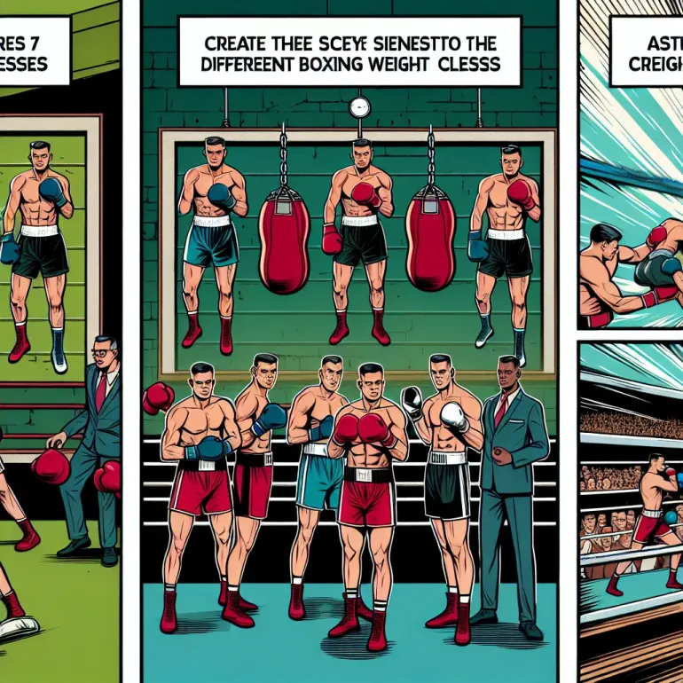 какие весовые категории в боксе