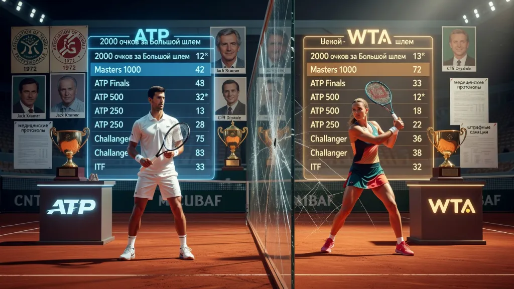 Atp и wta в чем разница. Система очков atp и wta и влияние на карьеру игрока