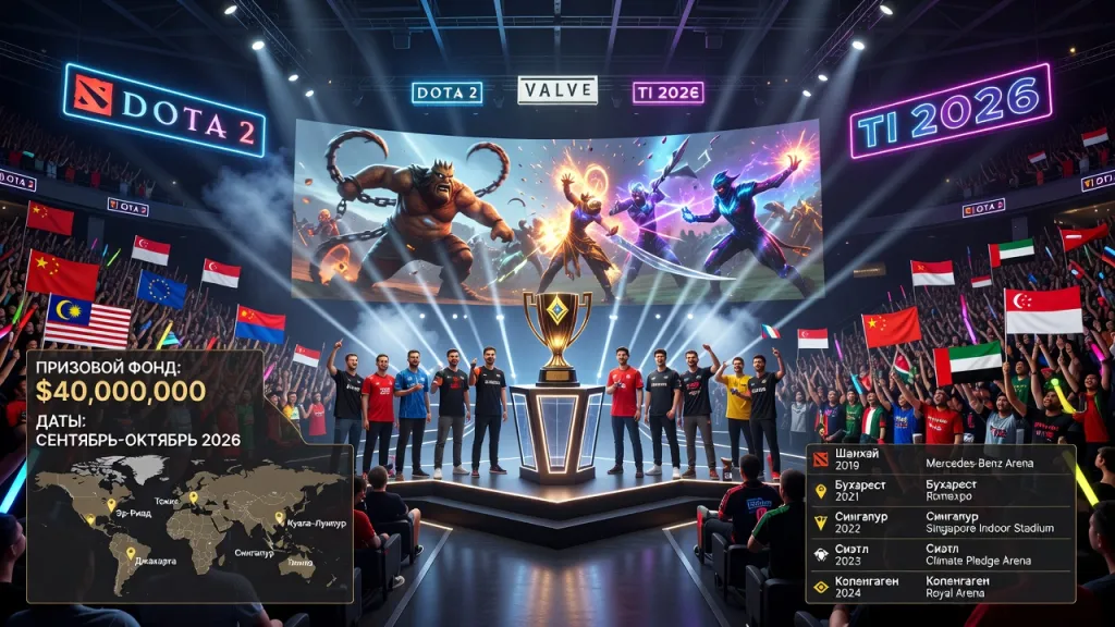 The International 2026: когда и где пройдёт главный турнир Dota 2