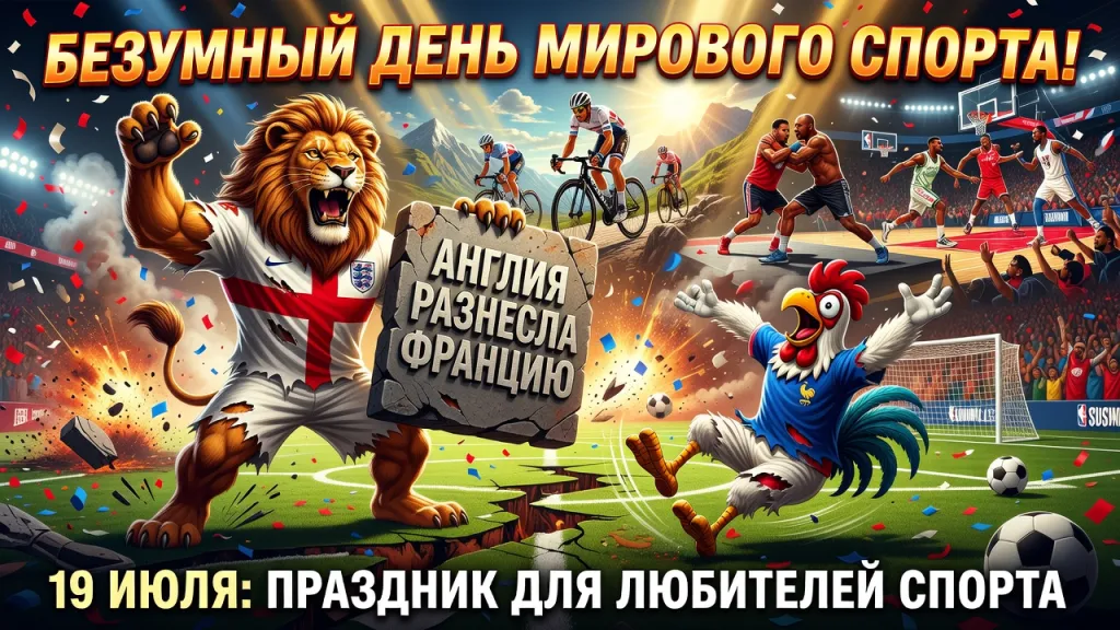 Англия разнесла Францию. Безумный день мирового спорта!