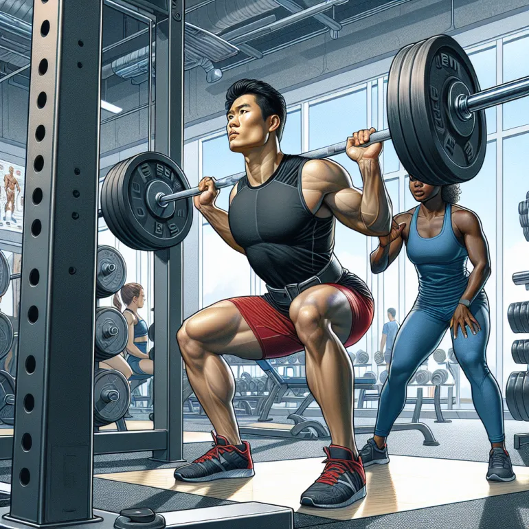 Выпады со штангой: Эффективное упражнение для развития силы и выносливости
