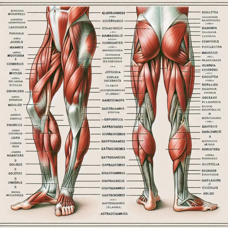 Анатомия Икроножных Мышц: Функции и Упражнения