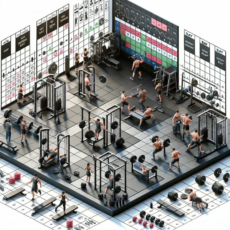 Сплит система тренировок: Путь к эффективному развитию мышц