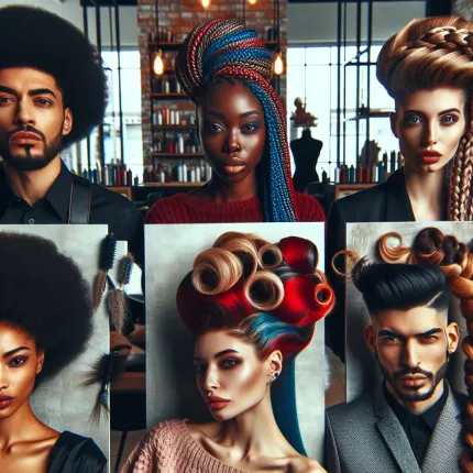 Необычные причёски: Искусство самовыражения